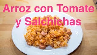 Cómo hacer Arroz con Salchichas [upl. by Geraint]