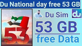 FREE 53GB Data on UAE National Day with DU vs Etisalat [upl. by Walsh]