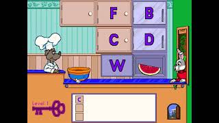 Reader Rabbit and Friends Lets Start Learning  ABC Diner Fail Attempts 720p [upl. by Nauqan530]