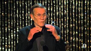 Hal Needham receives an Honorary Award at the 2012 Governors Awards [upl. by Llenahs]