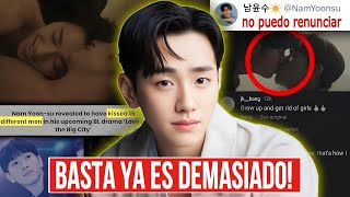 NAM YOON SU REACCIONA a las REACCIONES HOMOFÓBICAS sobre LOVE IN THE BIG CITY‼️ 😱 [upl. by Terpstra]