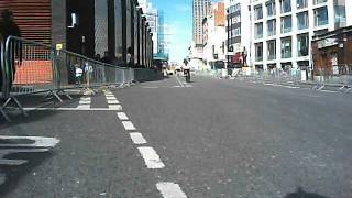 London Nocturne 2012  Tern Folding Bike Race  Heat 2 [upl. by Ztnaj]