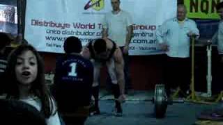 Ezequiel Costa  Despegue 300kg110kg [upl. by Manville]