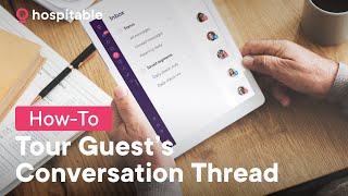 How to navigate Hospitables guest conversation threads [upl. by Eaned]