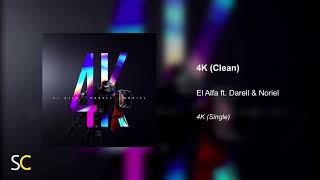 El Alfa Darell Noriel  4K Clean Version Radio Moda Edit  Live Music Fire One [upl. by Einnal]