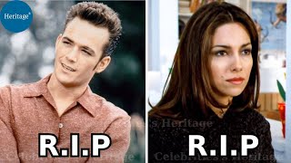 Beverly Hills 90210 1990 vs 2024 Cast THEN and NOW 2024 who have TRAGICALLY passed away [upl. by Rhody]