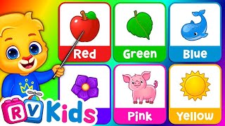 Learn Colors With Lucas and Ruby  Learning Video For Toddlers  🌈 Colour For Kids RV AppStudios [upl. by Addie]