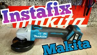 Instafix for a Makita DGA463 18v cordless grinder Customer Needs It NOW [upl. by Atterual]