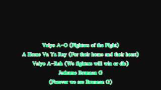 Lexx  Yo Way Yo  Brunnen G Lyrics [upl. by Olodort836]