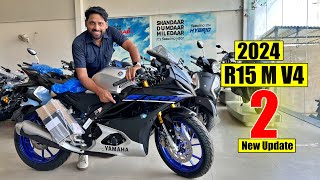 Yamaha r15M V4 New 2024 Model Launch Best Sports Bike Under 3Lakh [upl. by Nelrsa]