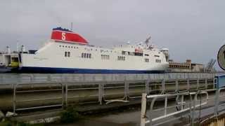 The Stena Horizon at Cherbourg [upl. by Gerg166]