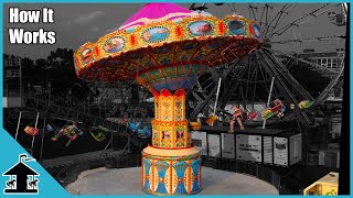 Swing Carousel Carnival Ride Set Up [upl. by Jollenta]