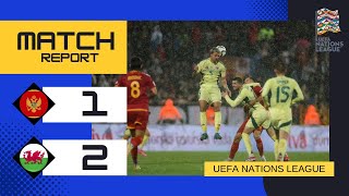 Montenegro 12 Wales  2025 UEFA Nations League Group Stage  Moore and Wilson Seal Early Victory [upl. by Four]