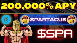 SPA  SPARTACUS Ohm Fork on FANTOM FTM Paying Massive APY  Will Melt Faces  Passive Income Gem [upl. by Ahseal]