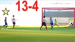 ⚽️Kid Scores 6 SOCCER GOALS in One Game [upl. by Ameyn83]