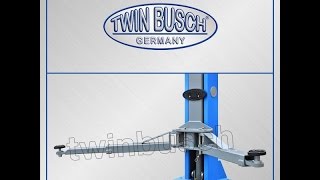 Twin Busch 9000 Lb 2 Post Auto Car Truck Lift [upl. by Aisena12]