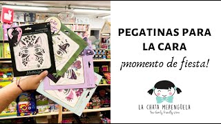 Pegatinas para la cara ¡menudo inventazo [upl. by Assena]