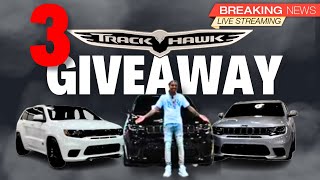 CJ on 32s Epic 3 TrackHawk Giveaway BREAKING NEWS [upl. by Wohlen]