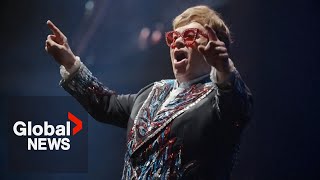 Elton John performs live for last time at end of Farewell tour [upl. by Muldon]