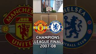 Manchester United x Chelsea Champions League Final 2008 [upl. by Eimilb]