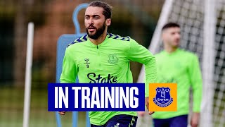 CALVERTLEWIN RETURNS TO TRAINING AS BLUES PREPARE FOR UNITED  EVERTON IN TRAINING [upl. by Trimble904]