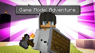 I Beat Minecraft pe In Adventure Mode [upl. by Cung638]