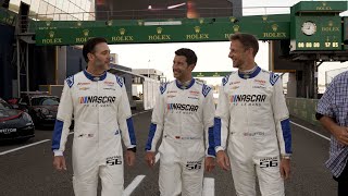 Garage 56 Walk ampTalk with Jenson Button Mike Rockenfeller and Jimmie Johnson [upl. by Michaud]