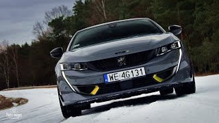 Peugeot 508 PSE PHEV test PL Pertyn Ględzi [upl. by Anaujik853]