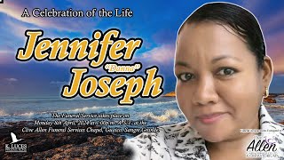 Funeral Service of Jennifer “Danna” Joseph [upl. by Hannis]