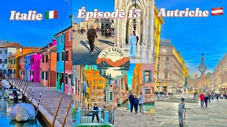 VLOG 1️⃣3️⃣  EUROPE TOUR 🟥 Slovaquie  autriche  Italie [upl. by Aidnyl]