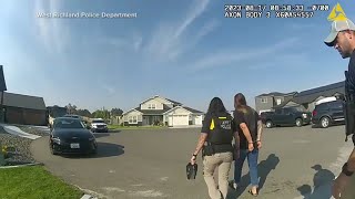 New bodycam footage shows exwife of Microsoft executive arrested in murderforhire plot [upl. by Smail]