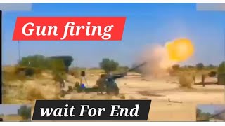 arty gun firing arty firing video gunfiring army attitude armystatus armyswag 😱😱🇮🇳🇮🇳🔥 [upl. by Ailina]