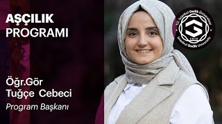 Aşçılık Program  Öğr Gör Tuğçe Cebeci  İstanbul Gedik Üniversitesi [upl. by Traweek132]