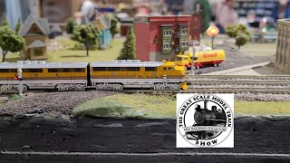 2023 Great Scale Train Show Z Scale Layout Timonium [upl. by Ocramed702]