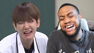 Baekhyun making SUPERM laugh in MTOPIA for 7 MINUTES STRAIGHT [upl. by Adroj]