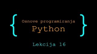 Python programiranje  16  Imenovane ntorke kolekcije [upl. by Kayle]