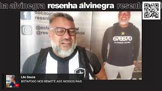 RESENHA DO ALMOÇO  PÓS JOGO PEÑAROL 3 x 1 BOTAFOGO [upl. by Anaeg]