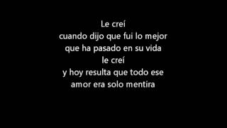 Pesado Le Crei  con letra [upl. by Jae]