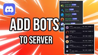 HƯỚNG DẪN THÊM BOT VÀO DISCORD [upl. by Astto]