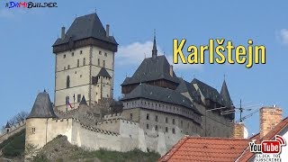 Hrad Karlštejn  prohlídka hradu i podzámčí  Castle [upl. by Nyloc]