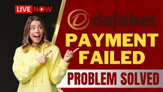 Dafabet Payment Failed What You Need to Know  Dafabet Payment Failed Issues Solved [upl. by Anayek]