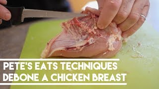 How to Debone a Chicken Breast [upl. by Kellyann]