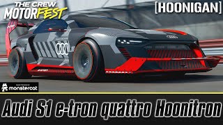 The Crew Motorfest  Audi S1 etron quattro Hoonitron Racing  FULLY UPGRADED  PRO SETTINGS [upl. by Brunhilde]