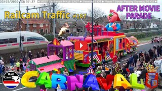 Railcam Traffic 187 Carnival Parade [upl. by Neela]