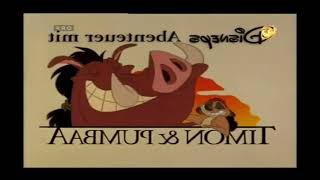 Timon amp Pumbaa  Intro amp Credits German 🇩🇪 [upl. by Weiss]