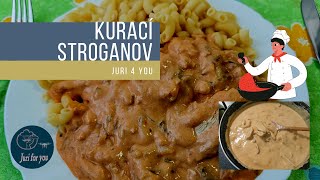 Kuracie na spôsob stroganov [upl. by Zaller429]