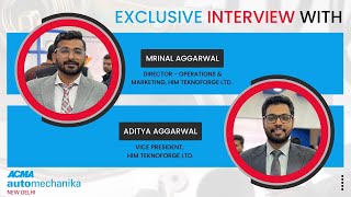 HIM Teknoforge  Interview at ACMA Automechanika Delhi 2024 [upl. by Bassett]