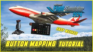 MSFS24 Button Mapping Tutorial Easy Method [upl. by Elac]