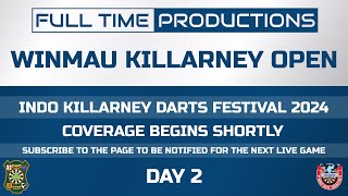 INDO Killarney Darts Festival 2024 Day 2 [upl. by Ydneh]