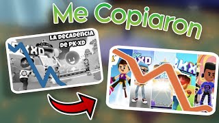 Reaccionando a un video donde me copiaron  Decadencia de PK XD [upl. by Yule128]